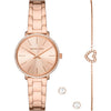 MICHAEL KORS Mod. PYPER Special Pack (watch-bracelet-earrings) - Kaekellad24 